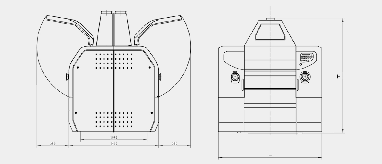 roller mill drawing